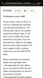 Mobile Screenshot of kunsberglibrary.wikispaces.com