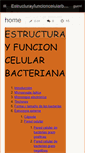 Mobile Screenshot of estructurayfuncioncelularbacteriana.wikispaces.com