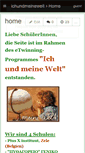 Mobile Screenshot of ichundmeinewelt.wikispaces.com