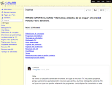 Tablet Screenshot of cidle08.wikispaces.com