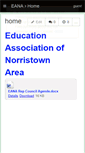 Mobile Screenshot of eana.wikispaces.com