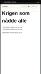 Mobile Screenshot of historie9b.wikispaces.com