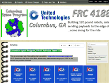 Tablet Screenshot of columbusrobotics.wikispaces.com