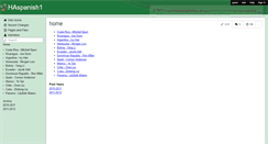 Desktop Screenshot of haspanish1.wikispaces.com