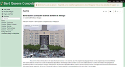 Desktop Screenshot of bardqueenscompsci.wikispaces.com