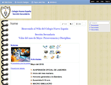 Tablet Screenshot of centronuevaespanha.wikispaces.com