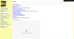 Desktop Screenshot of linksforteachers.wikispaces.com