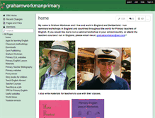 Tablet Screenshot of grahamworkmanprimary.wikispaces.com