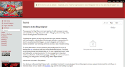 Desktop Screenshot of blogalliance.wikispaces.com