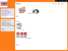 Tablet Screenshot of learning-through-films.wikispaces.com