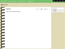 Tablet Screenshot of hollock.wikispaces.com