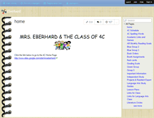 Tablet Screenshot of eberhard.wikispaces.com