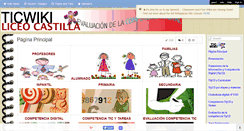 Desktop Screenshot of evaluacioncompetenciadigitalwiki.wikispaces.com