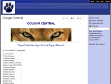 Tablet Screenshot of cchstryout.wikispaces.com