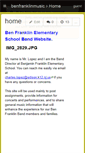 Mobile Screenshot of benfranklinmusic.wikispaces.com