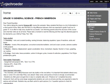 Tablet Screenshot of cjschroeder.wikispaces.com