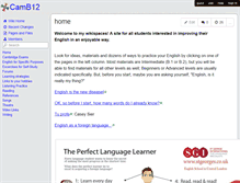 Tablet Screenshot of camb12.wikispaces.com