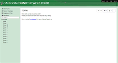 Desktop Screenshot of canigoaroundtheworld3rdb.wikispaces.com