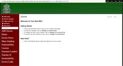 Desktop Screenshot of absenvironment.wikispaces.com