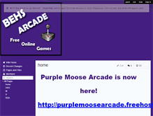 Tablet Screenshot of behsarcade.wikispaces.com