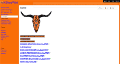 Desktop Screenshot of kshoewiki.wikispaces.com