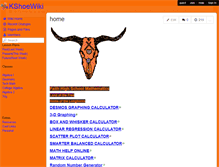 Tablet Screenshot of kshoewiki.wikispaces.com