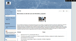 Desktop Screenshot of informaticaypaquetes.wikispaces.com
