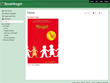 Tablet Screenshot of bookfiregirl.wikispaces.com
