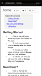 Mobile Screenshot of islaslab.wikispaces.com