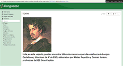 Desktop Screenshot of 4lenguaeso.wikispaces.com