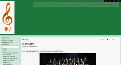 Desktop Screenshot of laorquesta.wikispaces.com