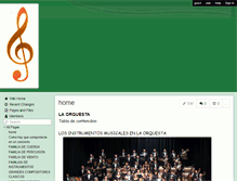 Tablet Screenshot of laorquesta.wikispaces.com