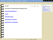 Tablet Screenshot of liljeglimt.wikispaces.com