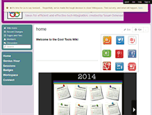 Tablet Screenshot of cooltoolsfor21stcenturylearners.wikispaces.com