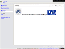 Tablet Screenshot of m3p.wikispaces.com