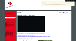 Desktop Screenshot of europeanwhispers.wikispaces.com