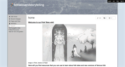 Desktop Screenshot of folktalesandstorytelling.wikispaces.com