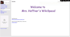 Desktop Screenshot of ehoffner.wikispaces.com