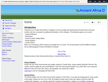 Tablet Screenshot of ancientafricad.wikispaces.com