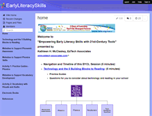 Tablet Screenshot of earlyliteracyskills.wikispaces.com