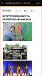 Mobile Screenshot of estetprogrammet.wikispaces.com