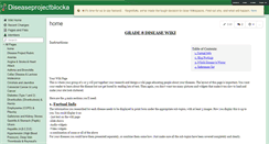 Desktop Screenshot of diseaseprojectblocka.wikispaces.com