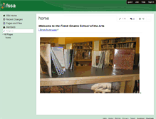 Tablet Screenshot of fssa.wikispaces.com