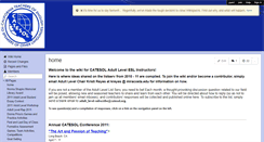 Desktop Screenshot of catesoladultlevel.wikispaces.com