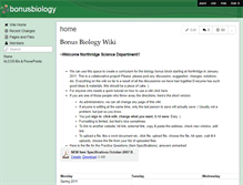 Tablet Screenshot of bonusbiology.wikispaces.com