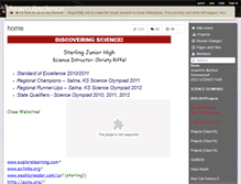 Tablet Screenshot of bearcubscience.wikispaces.com