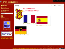 Tablet Screenshot of crypt-languages.wikispaces.com