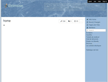 Tablet Screenshot of elcimsise.wikispaces.com