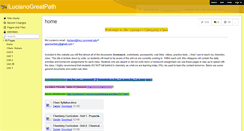 Desktop Screenshot of ilucianogreatpath.wikispaces.com
