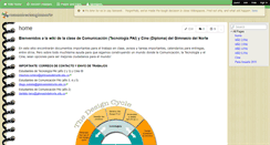 Desktop Screenshot of comunicaciongimnorte.wikispaces.com